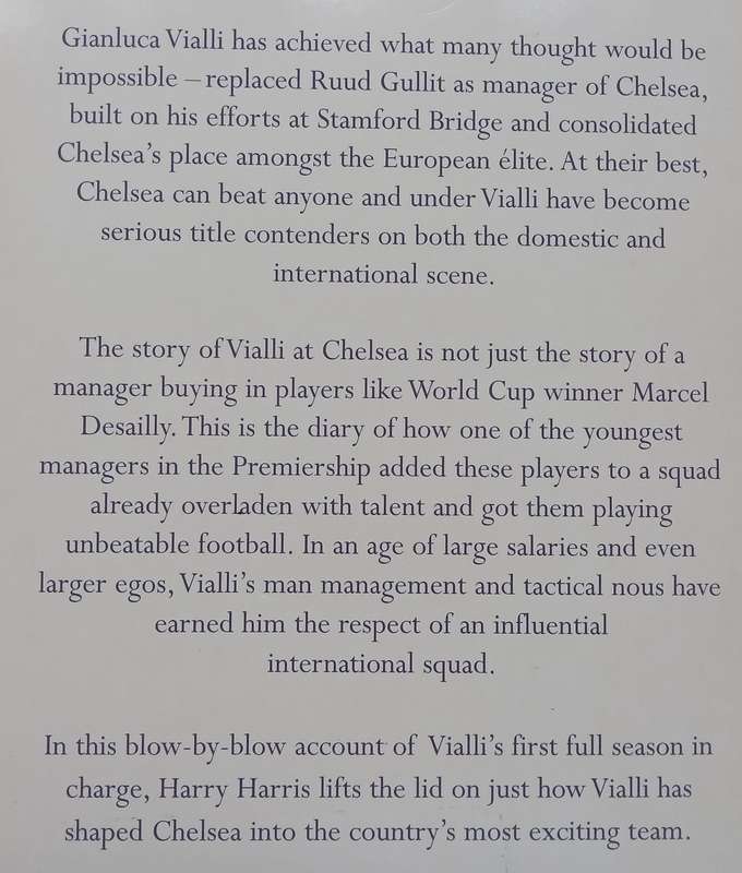 Vialli: A Diary of his Season | Harry Harris