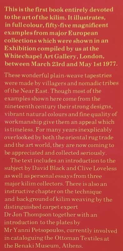 The Undiscovered Kilim