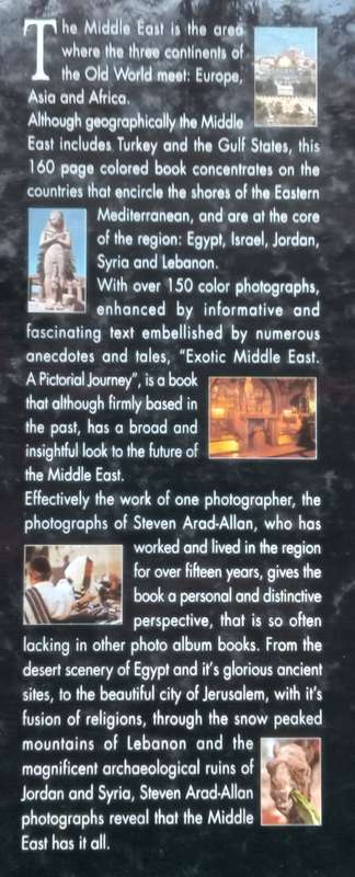 Exotic Middle East: A Pictorial Journey | Steven Arad-Allan (Photographer)