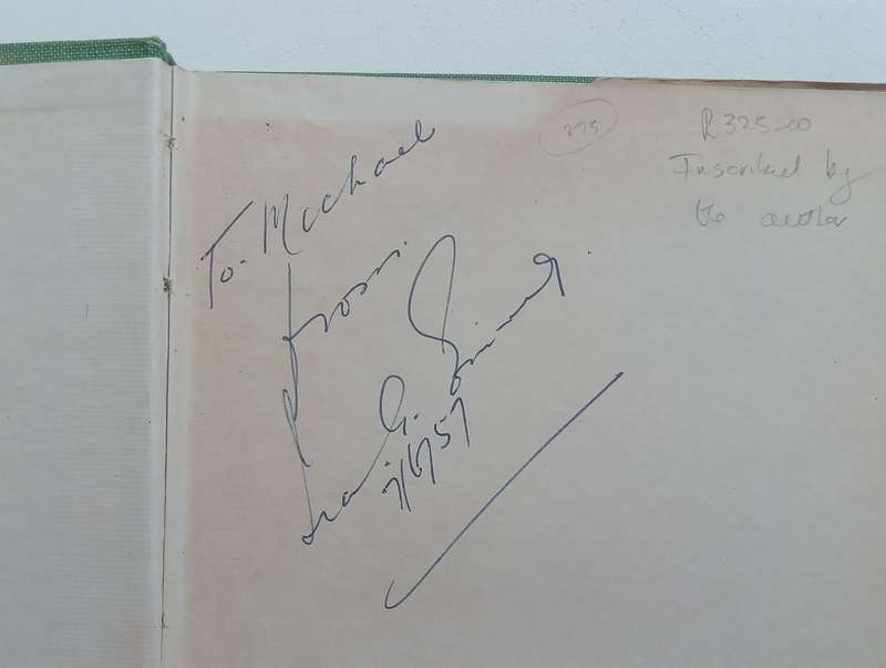 Springboks of the Olympiad (Inscribed by Author) | Ira G. Emery