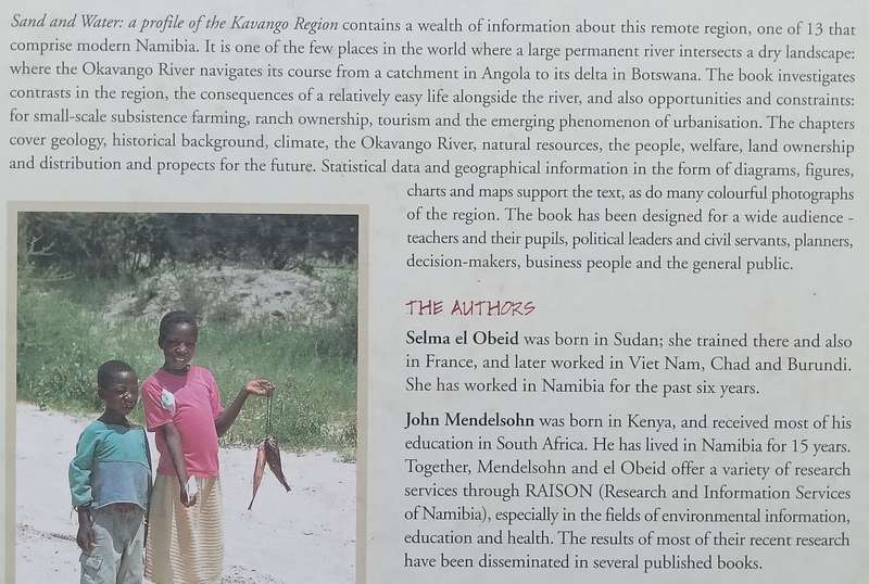 Sand and Water: A Profile of the Kavango Region | John Mendelsohn & Selma el Obeid