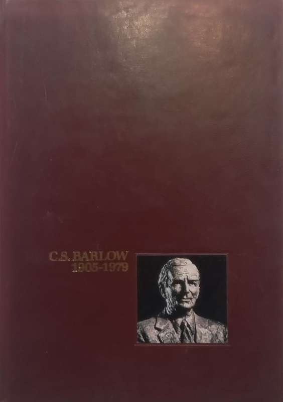 C. S. Barlow (Deluxe Full-Leather Binding, with Letter Loosely Inserted)