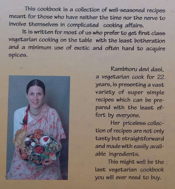 Food for Peace: Super Simple Vegetarian Cooking for Everyone | Rambhoru Devi Dasi