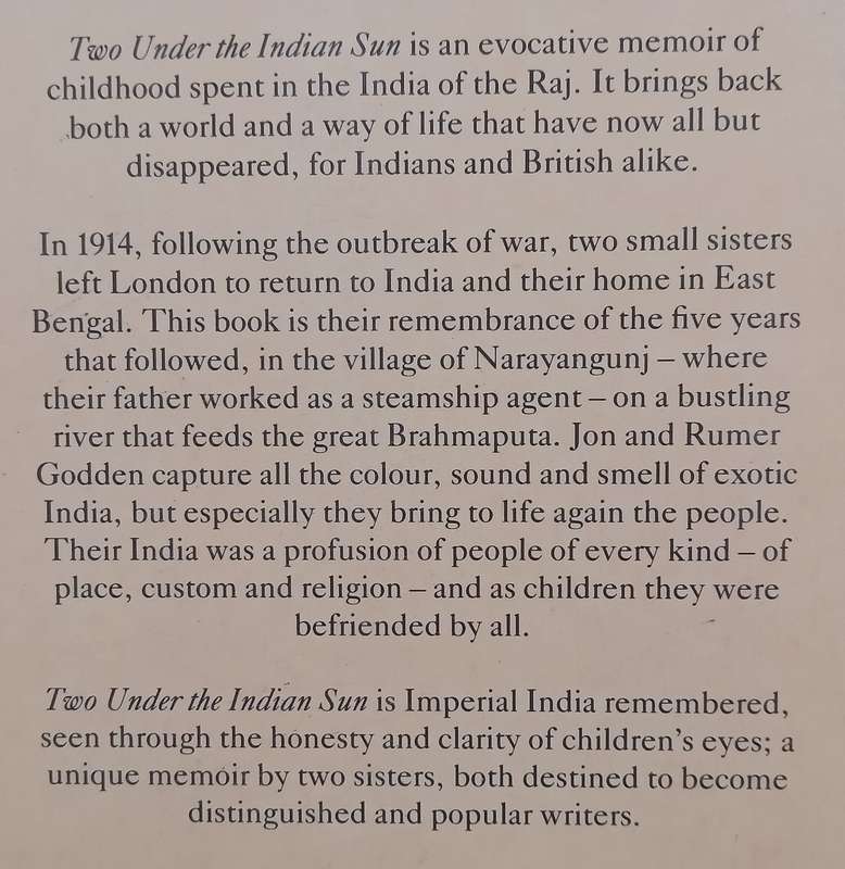 Two Under the Indian Sun: An Evocative Memoir of the Days of the Raj | Jon & Rumer Godden