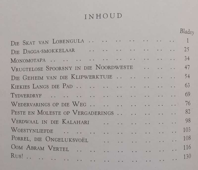 Swerwerspore: Sketse en Verhale (Afrikaans, from the Collection of Harry Oppenheimer) | D. H. van...