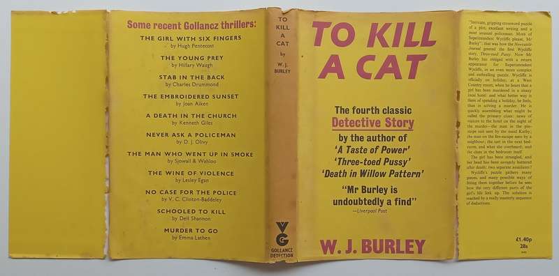 To Kill a Cat (First Edition, 1970) | W. J. Burley