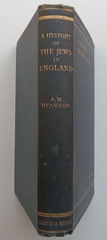 A History of the Jews in England (Published 1908) | Albert M. Hymason