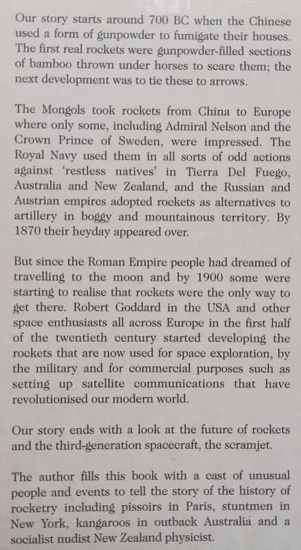 Rockets: Sulfur, Sputnik and Scramjets | Peter Macinnis