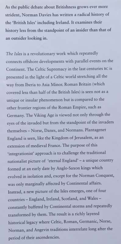 The Isles: A History (British History) | Norman Davies