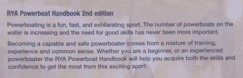 RYA Powerboat Handbook | Paul Glatzel