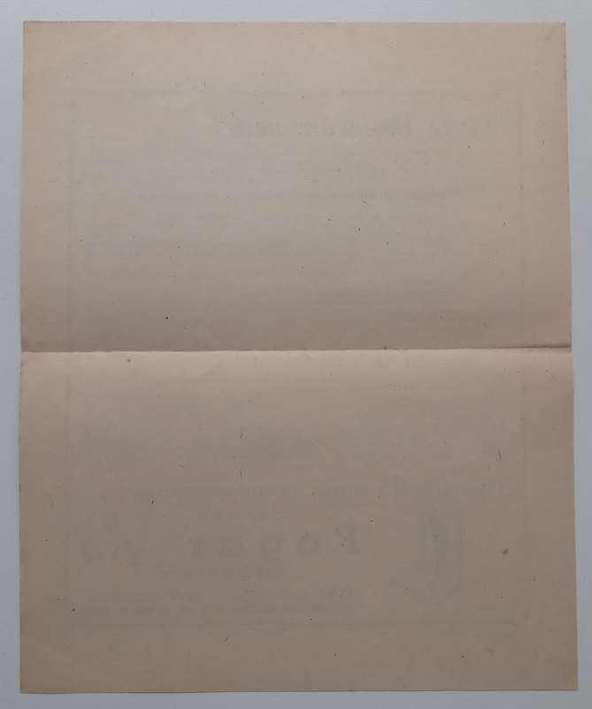 Fogartys Bookshop Leaflet (1948)