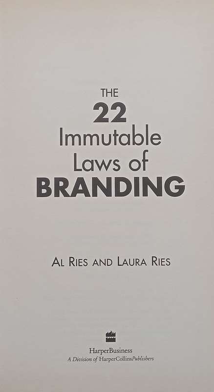The 22 Immutable Laws of Branding | Al Ries & Laura Ries