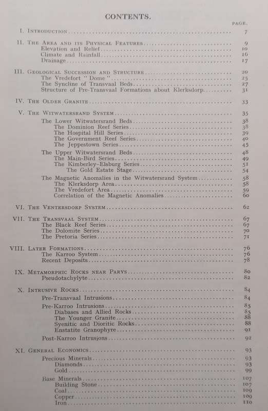 The Geology of the Country Around Potchefstroom and Klerksdorp | Louis T. Nel, et al.