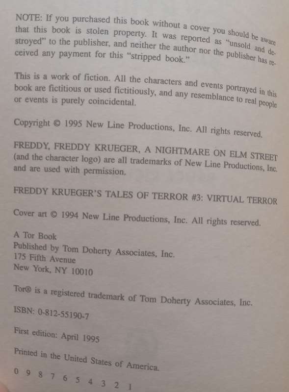 Freddy Kruegers Tales of Terror | David Bergantino