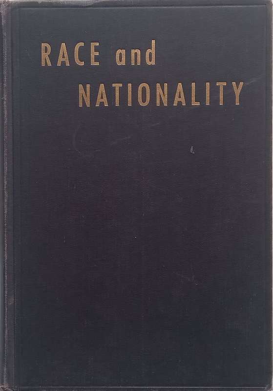 Race and Nationality as Factors in American Life (Published 1947) | Henry Pratt Fairchild