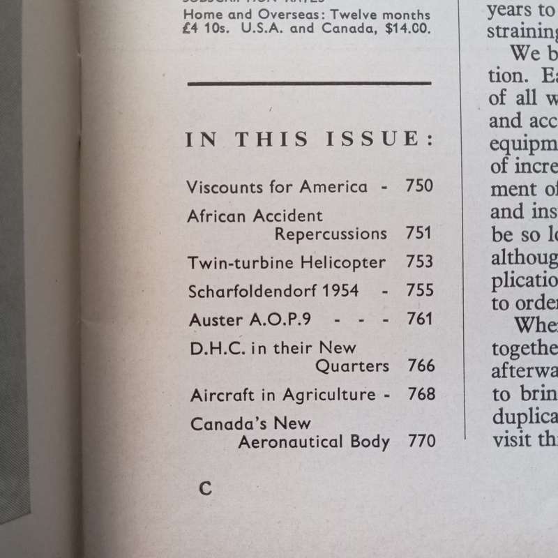 Flight and Aircraft Engineer (June 1954)
