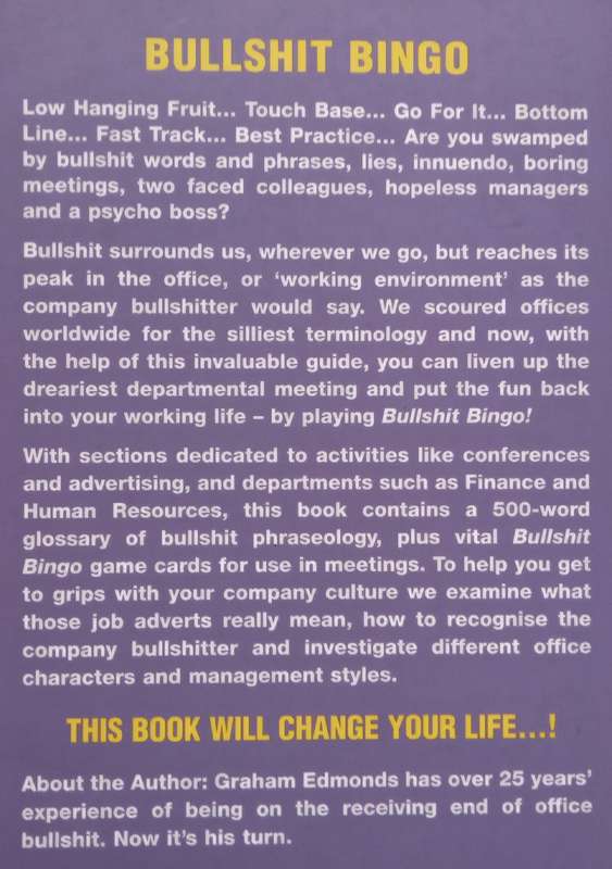 Bullshit Bingo | Graham Edmonds