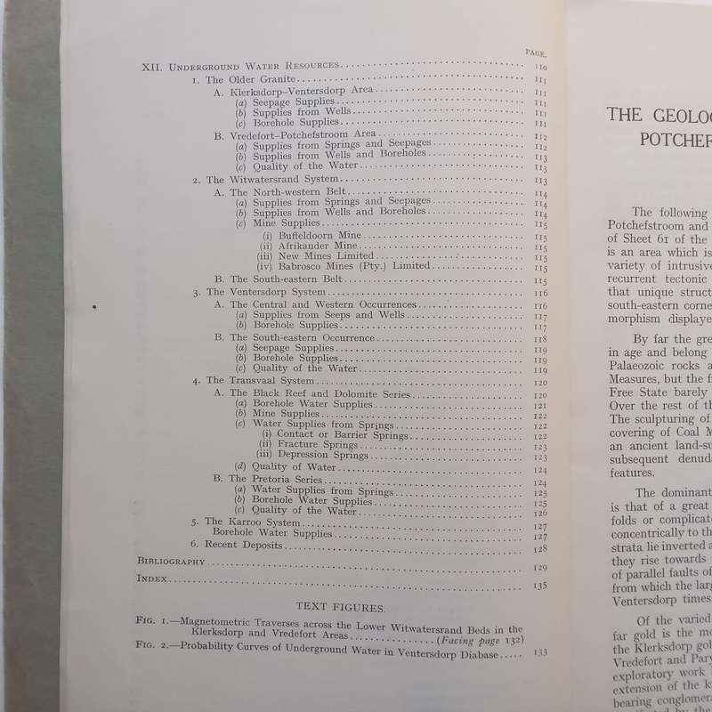 The Geology of the Country Around Potchefstroom and Klerksdorp | Louis T. Nel, et al.