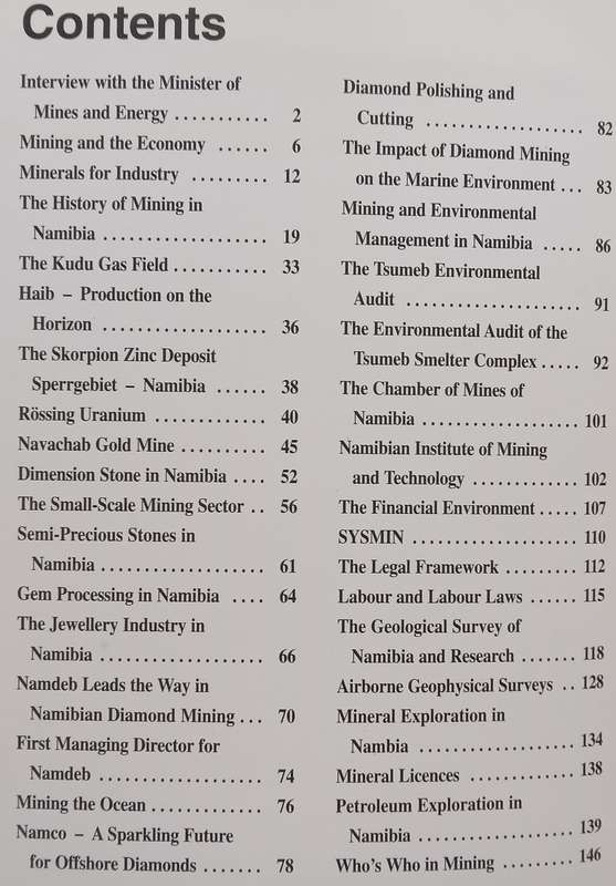 Namibia Brief: Focus on Mining and Research
