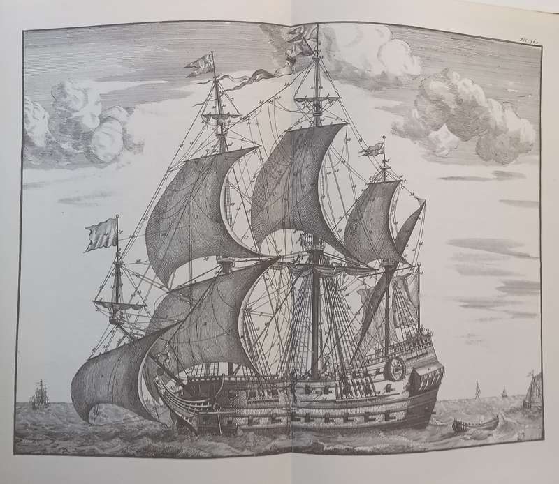 De Nederlandsche Scheepsbouw-Konst (Modern Facsimile Reprint of 1697 Publication, Dutch) | Cornel...