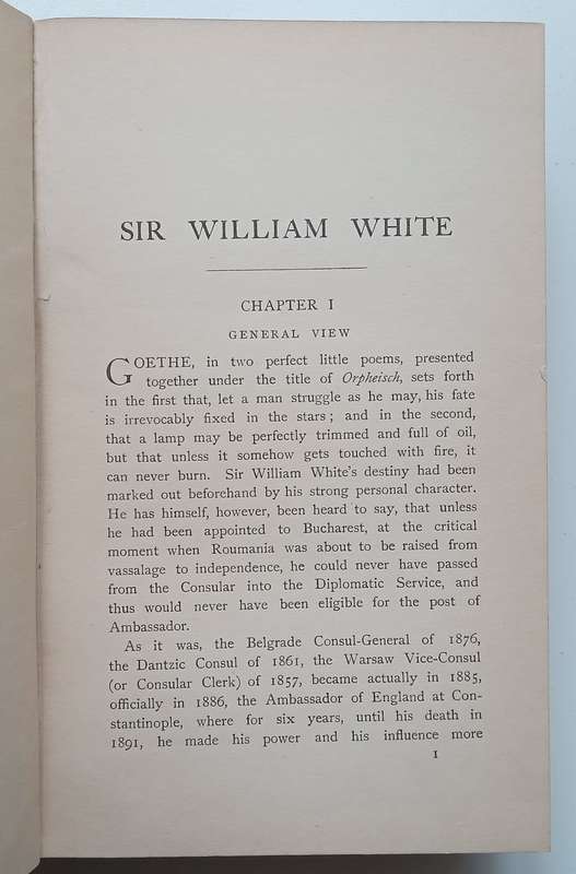 Sir William White, For Six Years Ambassador at Constantinople: His Life and Correspondence | H. S...