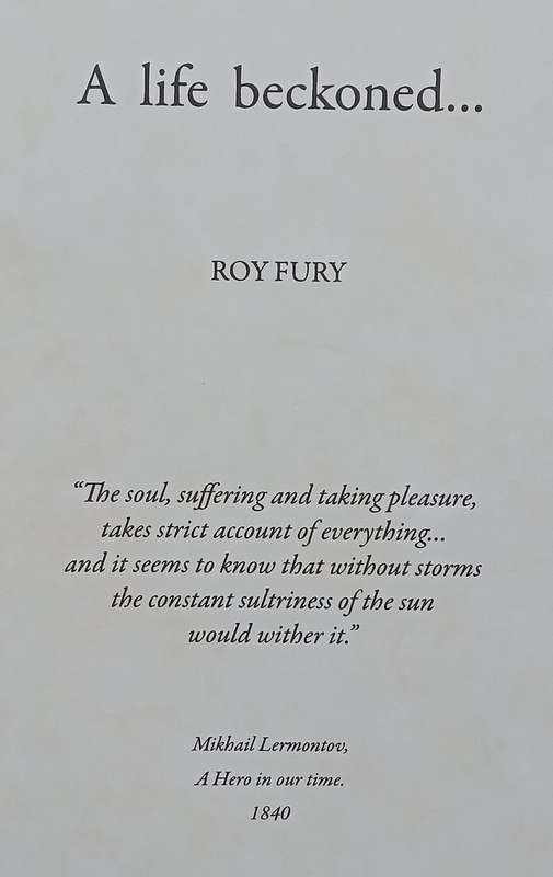 A Life Beckoned... (Inscribed by Author) | Roy Fury