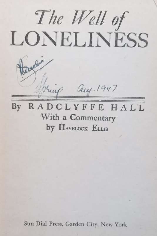 The Well of Loneliness | Radclyffe Hall