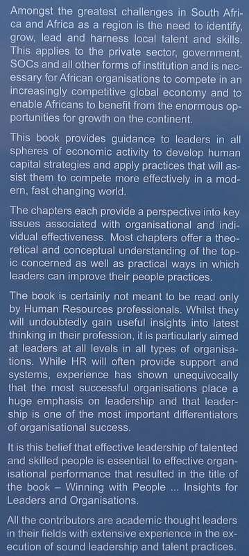 Winning with People: Insights for Leaders and Organisations (Eskom Branded Publication) | Terry M...