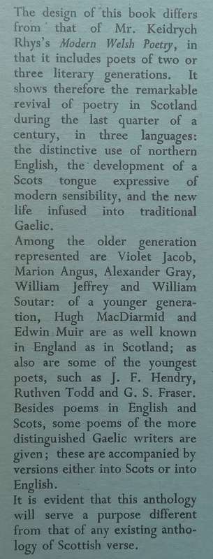 Modern Scottish Poetry: An Anthology of the Scottish Renaissance, 1920-1945 | Maurice Lindsay (Ed.)