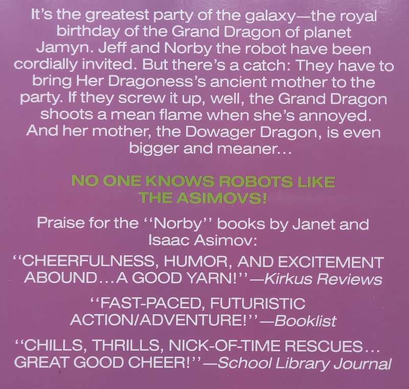 Norby and the Oldest Dragon | Janet & Isaac Asimov