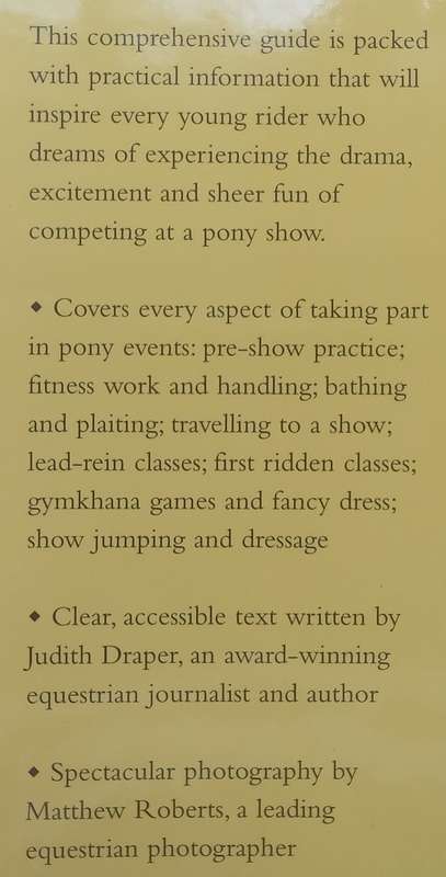 My First Pony Show | Judith Draper