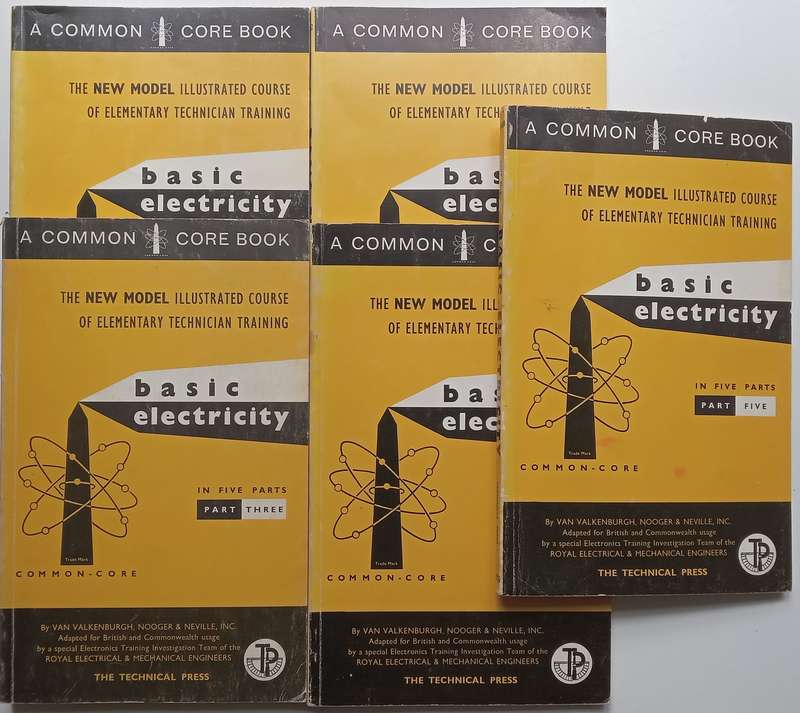 Basic Electricity: The New Model Illustrated Course of Elementary Technician Training (5 Vols.) |...