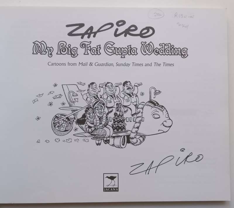 My Big Fat Gupta Wedding (Signed by Zapiro) | Zapiro