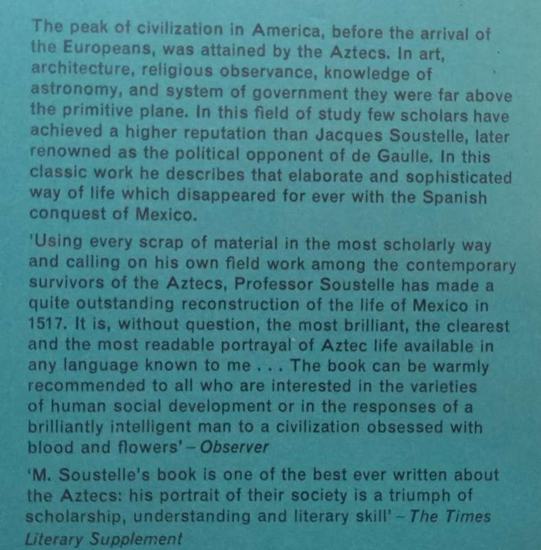 The Daily Life of the Aztecs | Jacques Soustelle