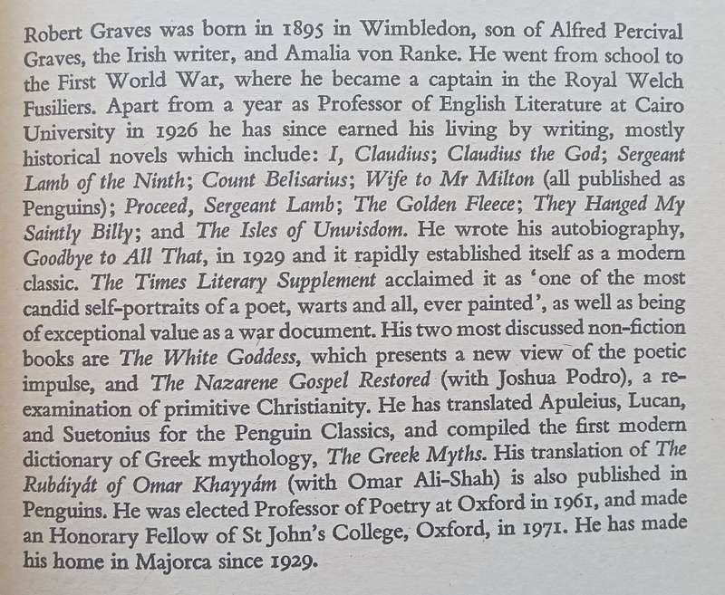 Selected Poems | Robert Graves