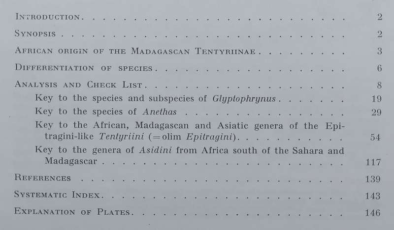 Analysis of the Madagascan Components of the Subfamily Tentyriinae | C. Koch