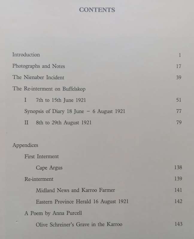 The Re-Interment on Buffelskop (Diary of S.C. Cronwright-Schreiner, With Provisional Notes) | Guy...