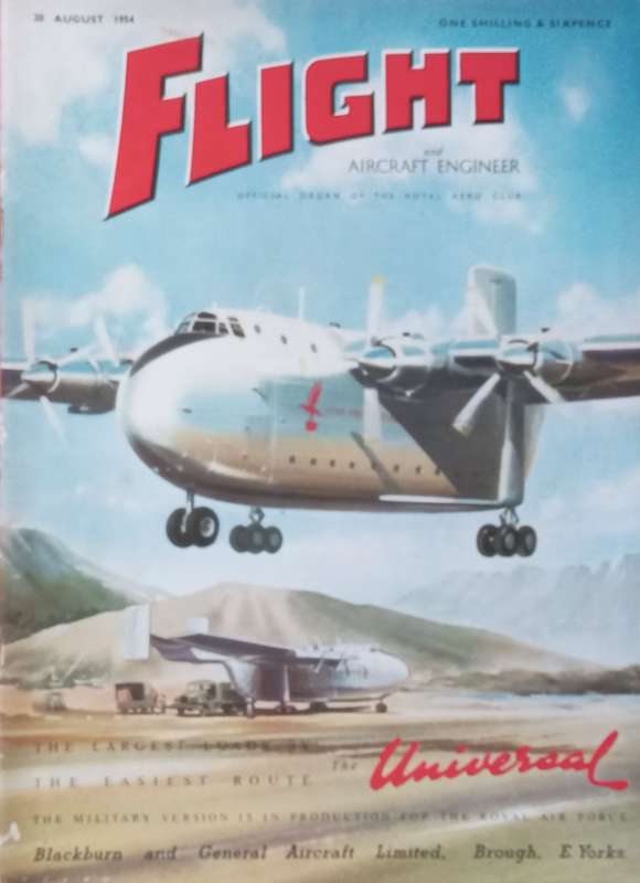 Flight and Aircraft Engineer (August 1954)