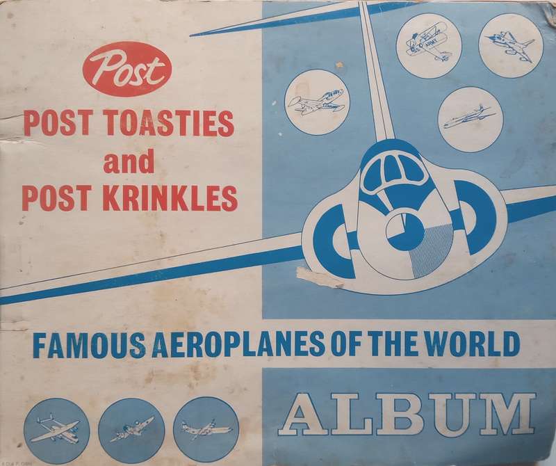 Famous Aeroplanes of the World (Album with Cards, Complete)