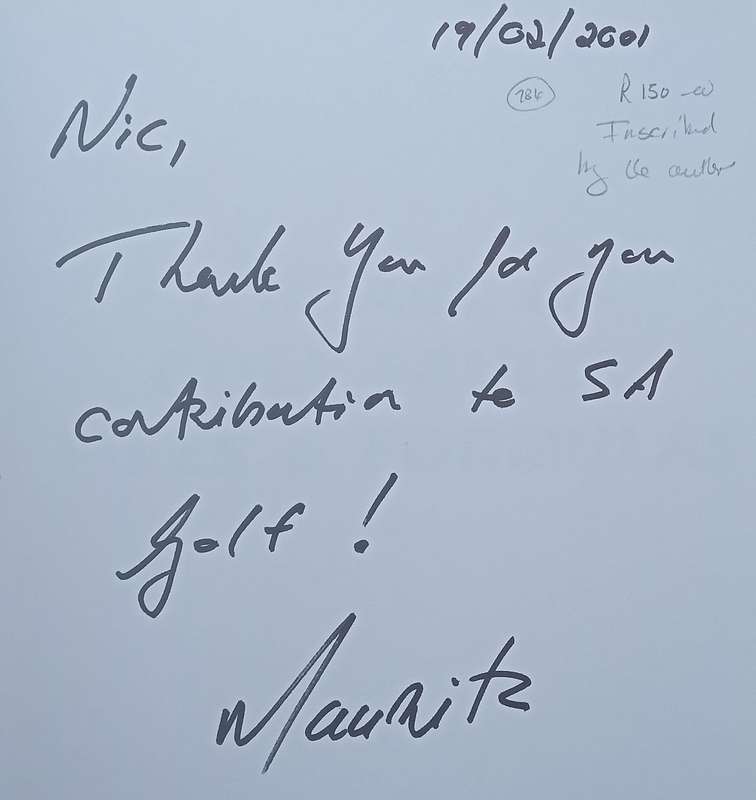 The ABC of Golf Faults, Fixes and Formulas (Inscribed by Author) | Mauritz Leen