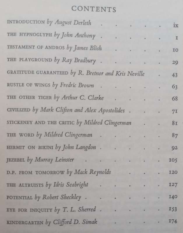 Portals of Tomorrow: The Best Tales of Science Fiction and Other Fantasy | August Derleth (Ed.)