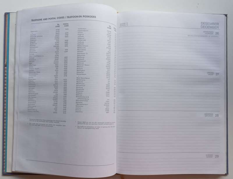 Springs Town Council Yearbook 1992 (Afrikaans/English Dual Language Edition)