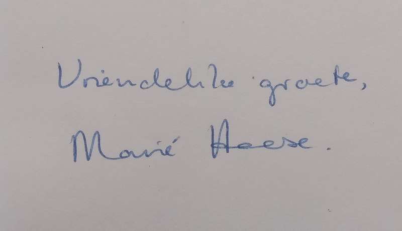 Die Uurwerk Kantel (Inscribed by Author, Afrikaans) | Marie Heese