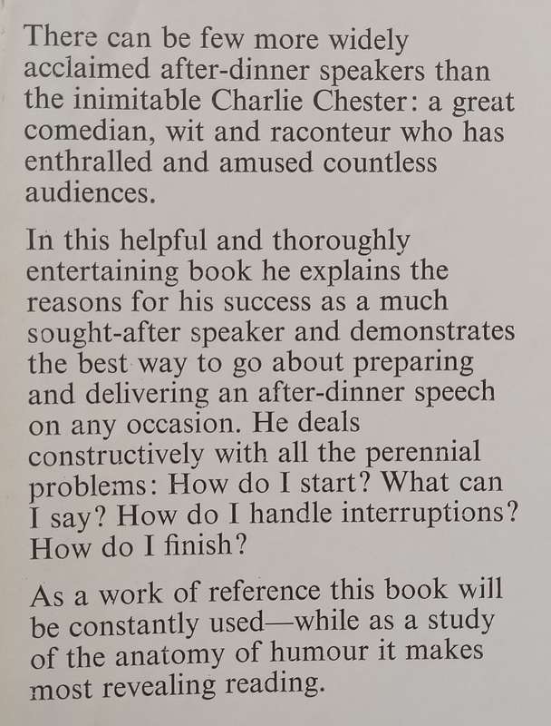My Lords, Ladies and Gentlemen: A Guide to After-Dinner Speaking | Charlie Chester