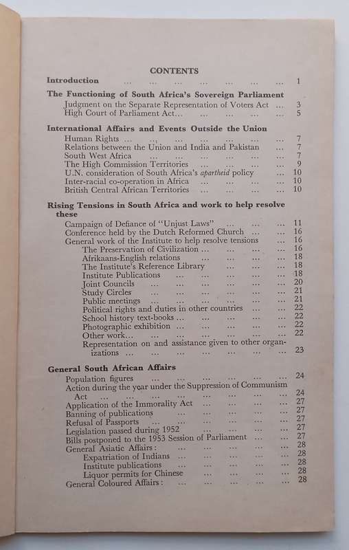 A Survey of Race Relations in South Africa, 1951-1952 | Muriel Horrell