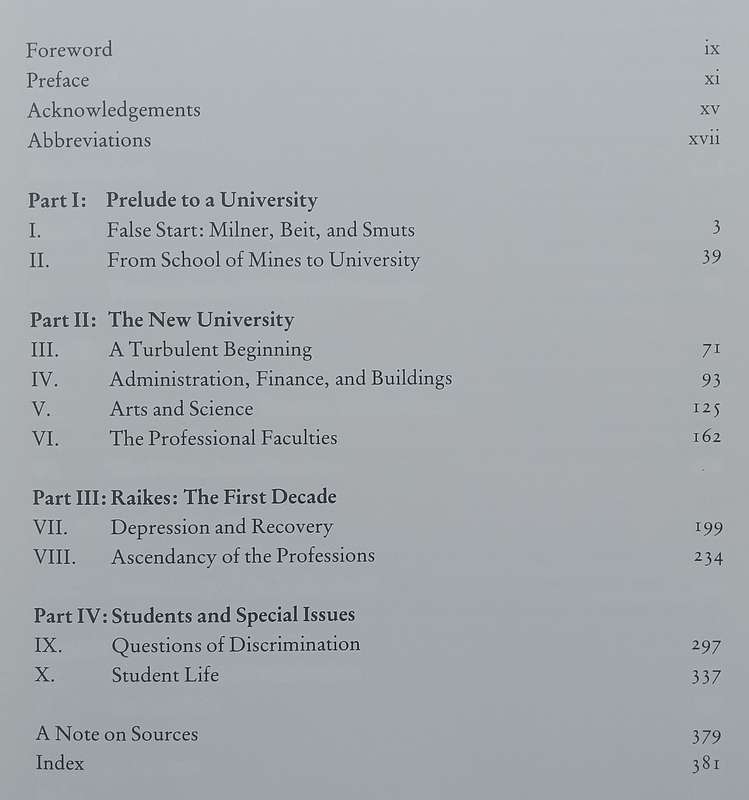 Wits: The Early Years (Numbered Copy, Signed by Author, Chancellor & Vice-Chancellor) | Bruce K. ...