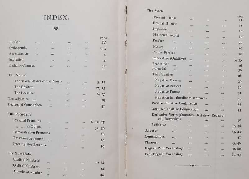 A Handbook of the Pedi-Transvaal Suto Language (Published 1922) | Rev. G. Beyer
