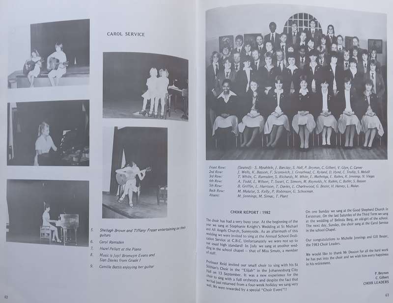 St Marys Diocesan School for Girls (1982 School Magazine)
