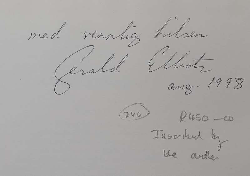 A Whaling Enterprise: Salvesen in the Antarctic (Inscribed by Author) | Gerald Elliot