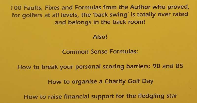 The ABC of Golf Faults, Fixes and Formulas (Inscribed by Author) | Mauritz Leen